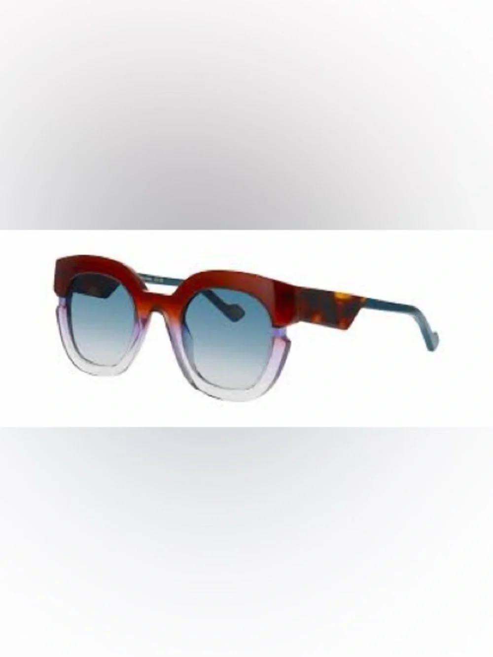 72. NEW Gradient Cat-Eye Sunglasses in Purple & Orange kimono 2